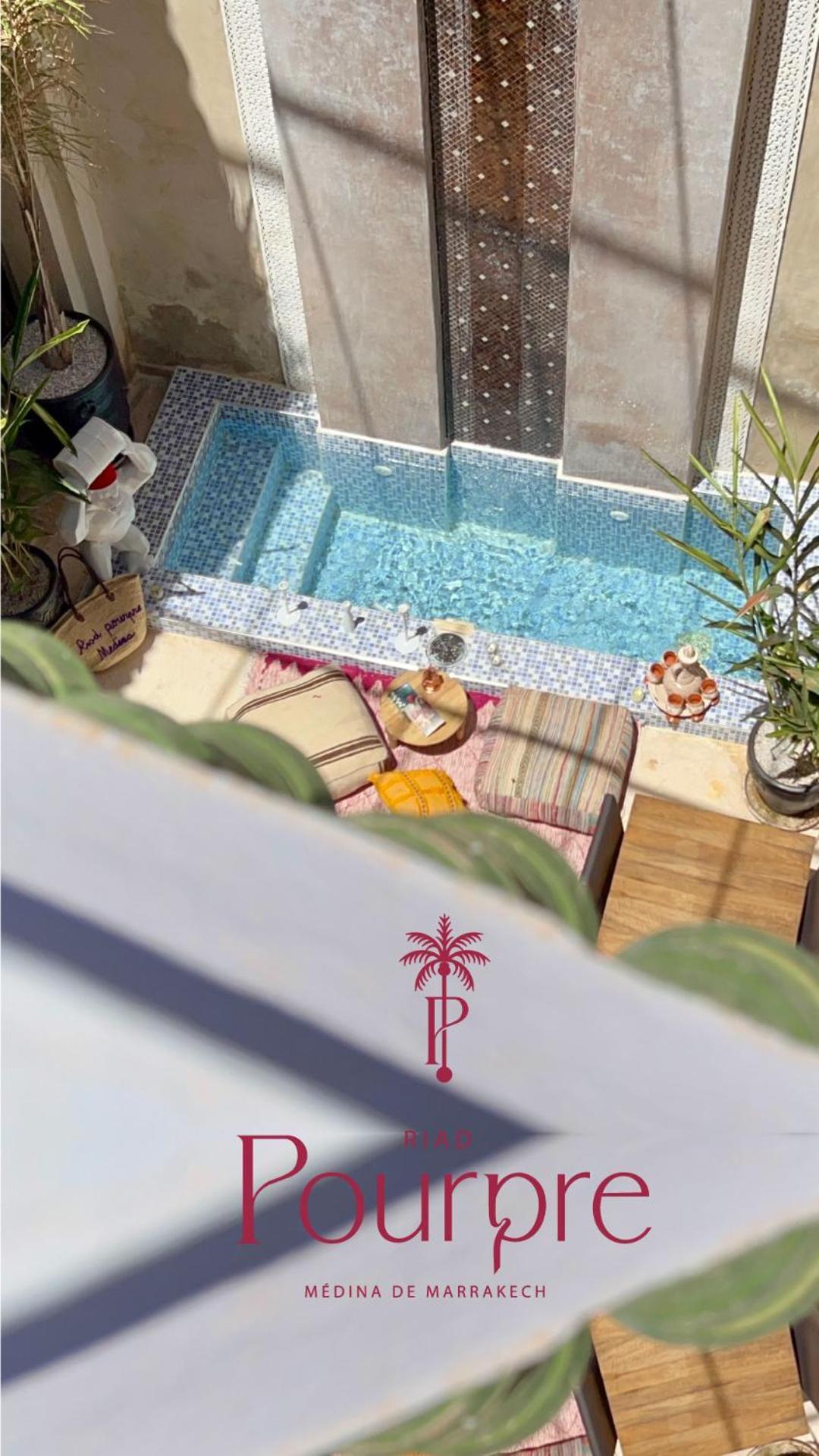 Riad Pourpre Medina Marrakesh Ngoại thất bức ảnh